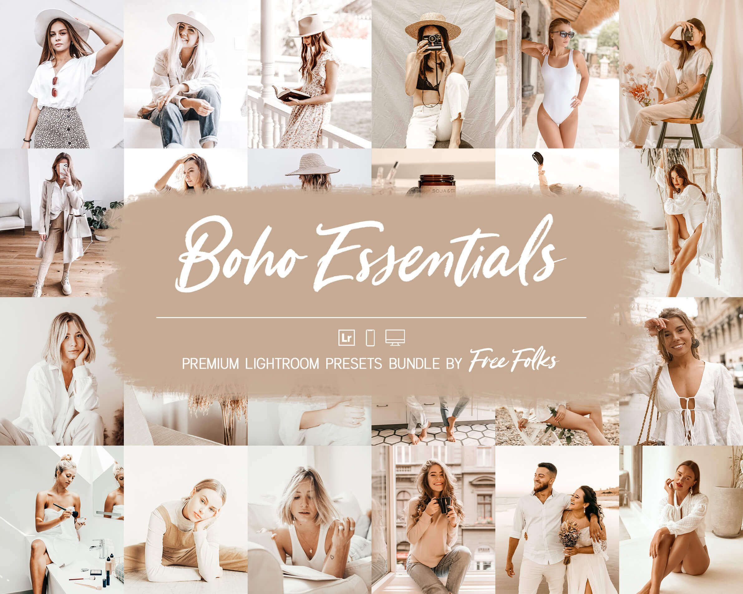 The Boho Essentials (200+ Presets) Lightroom Preset Bundle